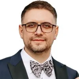 Fotografia de profil a Dr. Tiberiu-Augustin Georgescu