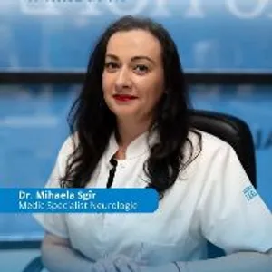 Fotografia de profil a Dr. Mihaela-Sorina Sgir