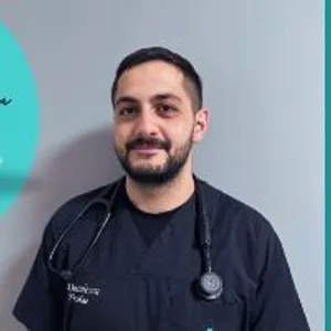 Fotografia de profil a Dr. Nicolae Mircea Ciuculescu