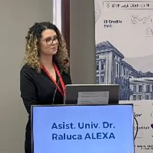 Fotografia de profil a Dr. Raluca-Elena Alexa